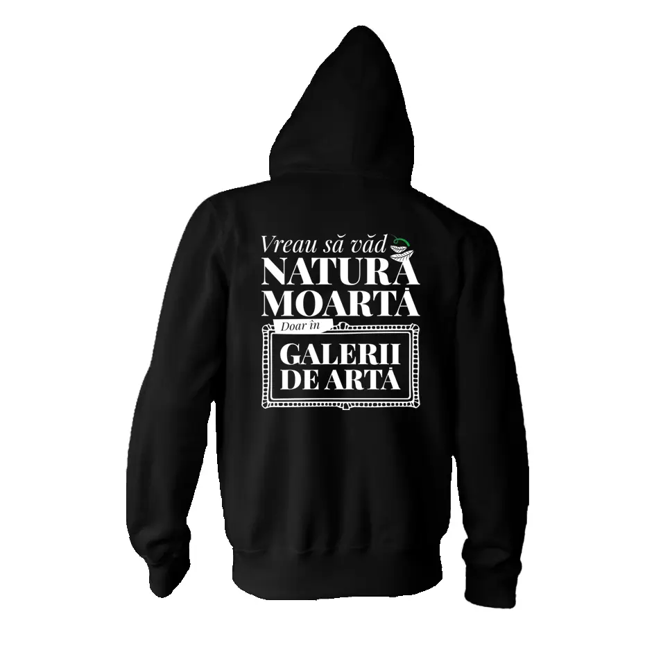 NATURA - Hanorac cu fermoar